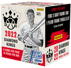 2022 Panini Diamond Kings Baseball Hobby Box FOTL (First Off The Line)